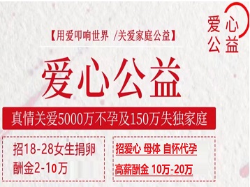 宿迁捐卵助孕生子 爱心志愿者招募